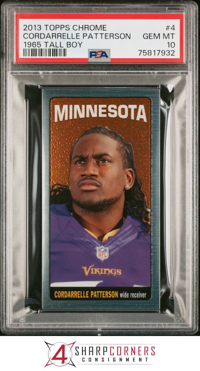 Cordarrelle Patterson Topps Chrome 1965 Tall Boy #4 Base