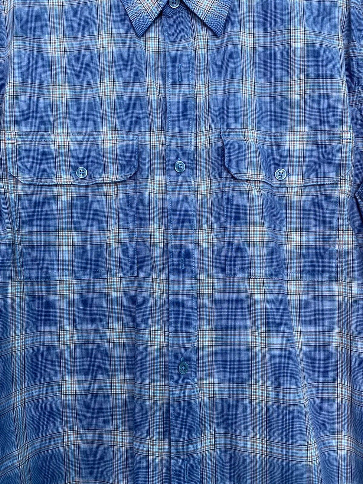 Armani Exchange Purple Plaid Large Long Sleeve Shirt eBay