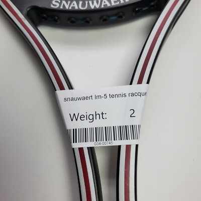 Raquette de tennis vintage rare SNAUWAERT GRAPHITE PRO ... - eBay