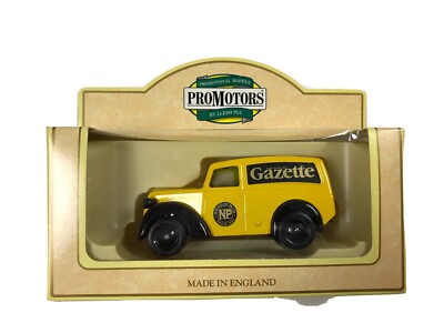 Promotors Promotional Models By LLEDO PLC The Shields Gazette Made In England