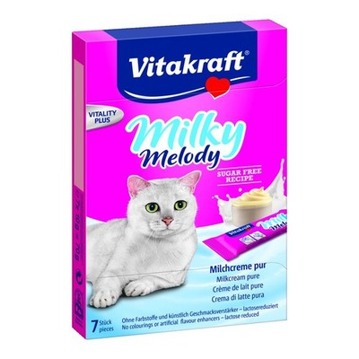Vitakraft Katzensnack Milky Melody Pur - 70g - Snack Milchcreme Leckerli Katze