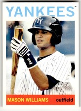 2013 Topps Heritage Minor League #64 Mason Williams Tampa Yankees Baseball