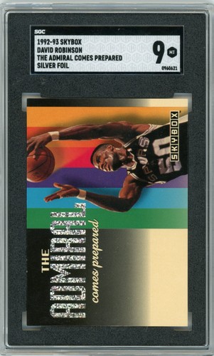 The Admiral Comes Prepared [Silver] 1992 Skybox card