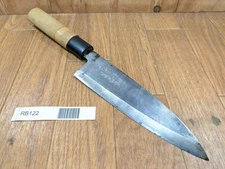 DAMAGED Japanese Chef's Kitchen Knife DEBA Vintage from Japan 167/316mm RB122