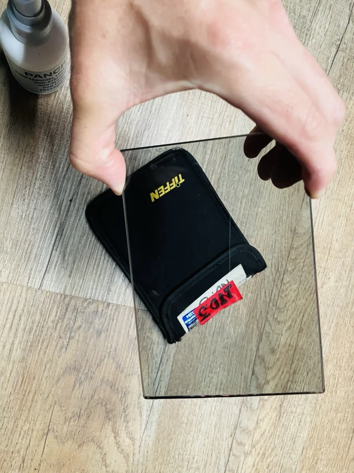 Tiffen 4x5.65" 0.3 ND Filter - w hairline scratches but dont show up in imagery - Image 4 of 4