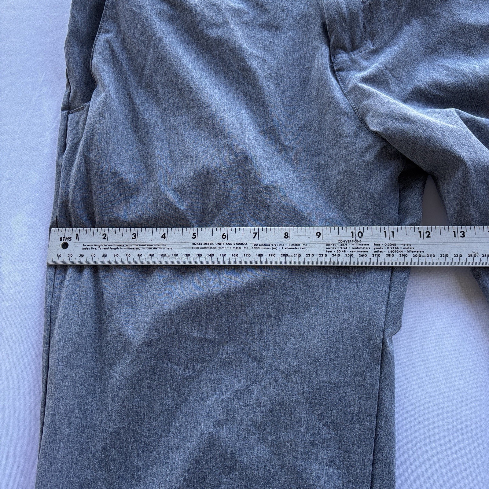 Oakley Regular Fit Performance Pants Heather Gray… - image 10