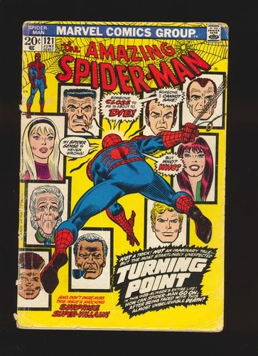 Amazing Spider-Man # 121 - Death of Gwen Stacy Fair/Good Cond