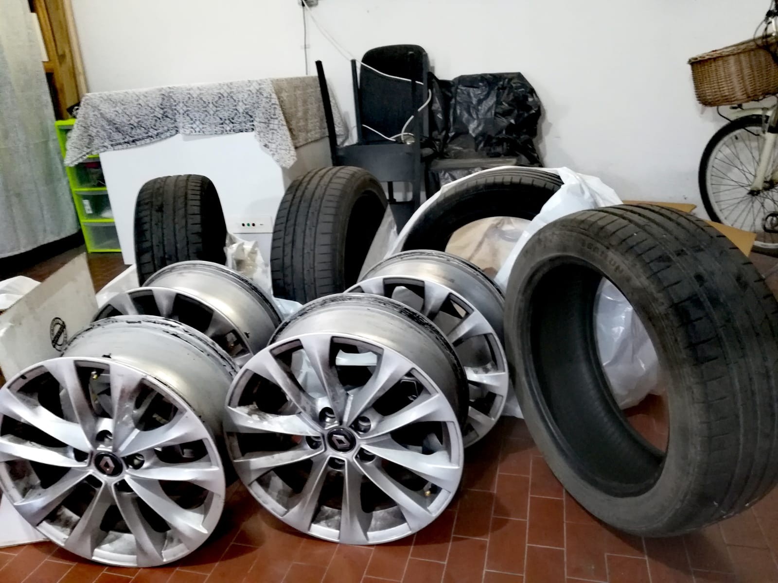 Cerchi in lega da 17" Renault Megane e altre Renault