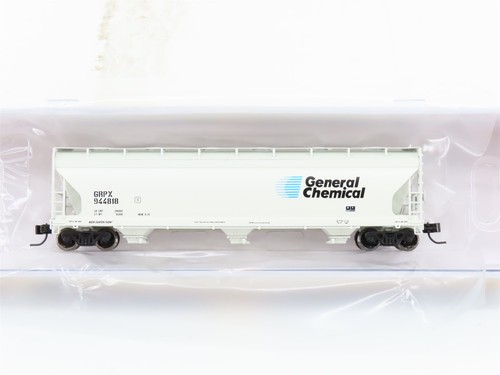 Tolva cubierta de 3 bahías Athearn ATH6943 GRPX General Chemical escala N #944818 | Condition: Used