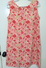 Millenium Stretch Women's XL Floral Sleeveless Dress  