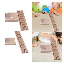 Circuit à billes en bois, jouet sensoriel, jouet à billes pour filles et