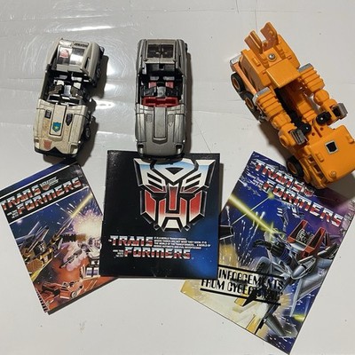 Vintage G1 Transformers Hasbro Lot Of 3 Incomplete 3 Catalogs