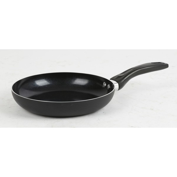 Bratpfanne Grillpfanne Aluminium-Pfanne Genua Ø 20 Cm Keramikbeschichtet Schwarz-image