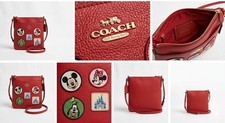 Coach Learher Crossbody Bag Disney Collaboration Limited Edition