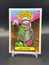 2025 Garbage Pail Kids Green Day ~ DOOKIE ~ GREEN DAVE #D-3