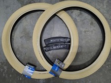 New 26 x 2.35 Schwalbe Fat Frank Tires Creme ...