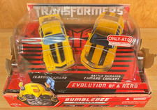 2007 Transformers Bumblebee Evolution Of A Hero Target Exclusive Deluxe 2-pack 2007 Transformers Bumblebee Evolution Of A Hero Target Exclusive Deluxe 2-pack