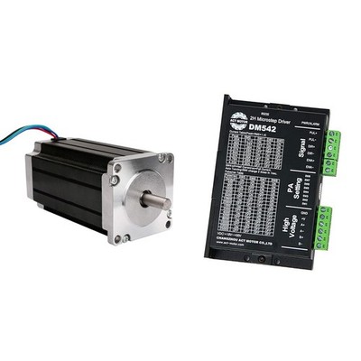 ACT Motor Nema23 Schrittmotor 2,8Nm 3A & Stepper Treiber DM542 CNC Kit