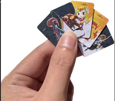 S et BOTW TOTK Zelda Tears of the Kingdom Mini NFC Cards for Switch 2 Wii U