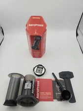 AeroPress Original Coffee Press Maker Set Made in USA with Scoop Stirrer Cap