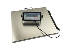 Angel USA 400 Pound Capacity Digital 16.75 X 13.75 Inches Stainless Steel Pla...