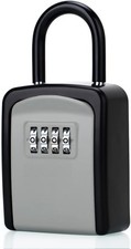 Key Lock Box, Combination Lock box with Code for House Key Storage, Combo Doo...