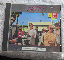AC/DC Dirty Deeds Done Dirt Cheap Remastered CD Album Rock ATCO Jewel Case