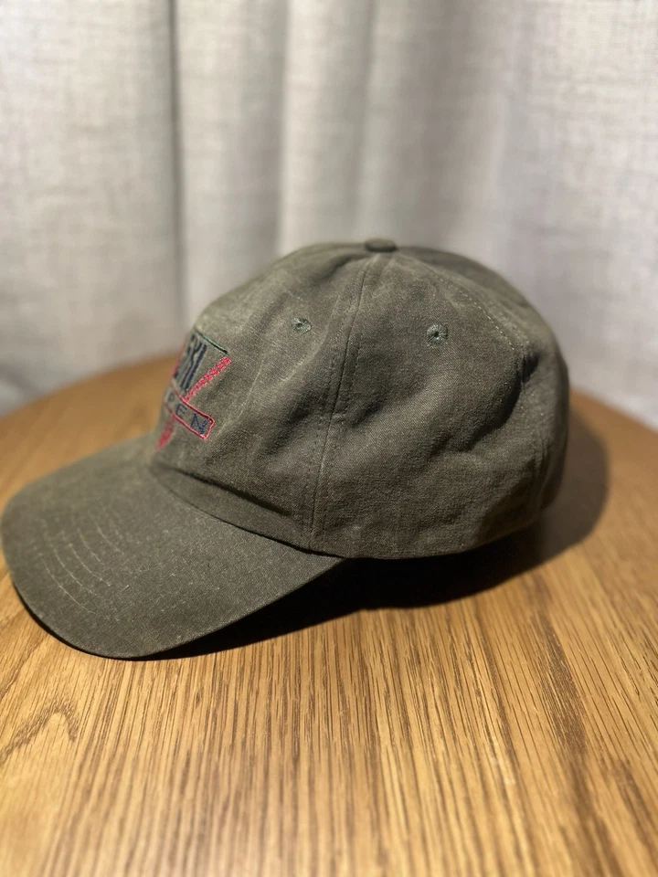 Vintage Sci Country Imports Adjustable Hat Green Canvas “Ski Aspen” Cap Y2K Rare - Image 4 of 4