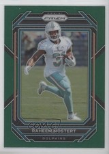 2022 Panini Prizm Green Prizm Raheem Mostert #179 3d1