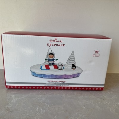 NEW HALLMARK 2017 LET THE GOOD TIMES ROLL THE WORLD OF FROSTY FRIENDS TABLETOP