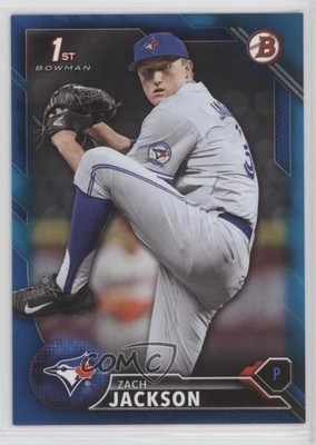 2016 Bowman Draft Draft Picks Blue 131/150 Zach Jackson #BD-116 i5q