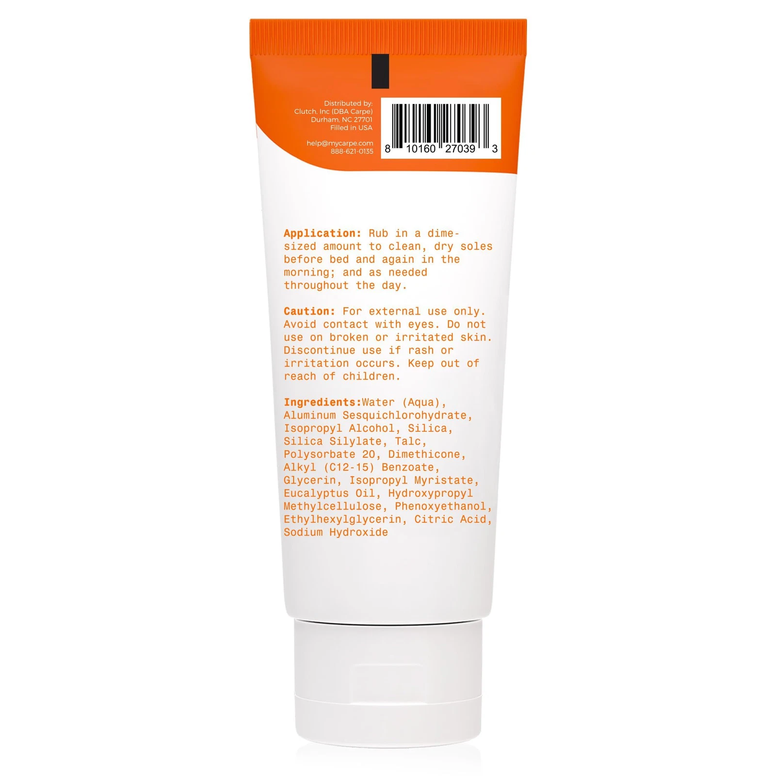 Carpe Foot Lotion - Thumbnail 2