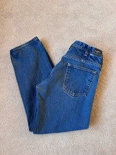 All American Clothing Medium Wash Straight Leg Jean USA 34x30 AA1873D