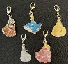 Disney World Park Princess Bracelet Charms Lot of 5, NEW never used