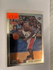 Houston Rockets Arizona Michael Dickerson 98 topps chrome rookie basketball card. rookie card picture