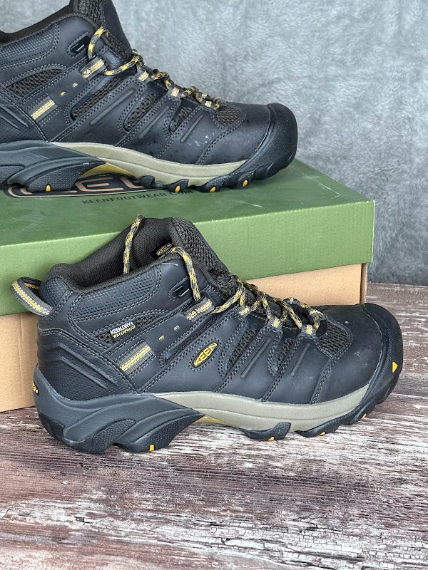 Stivali da lavoro Keen Lansing Mid WP 1018079D neri punta acciaio misura 9D nuovi