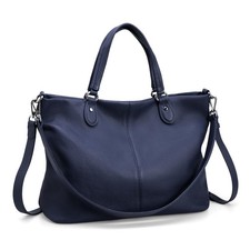 Soft Genuine Leather Tote Bag for Women Shoulder Totes Crossbody Bags Purses ...