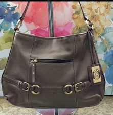 Maxx New York Pebbled Leather Hobo Bag