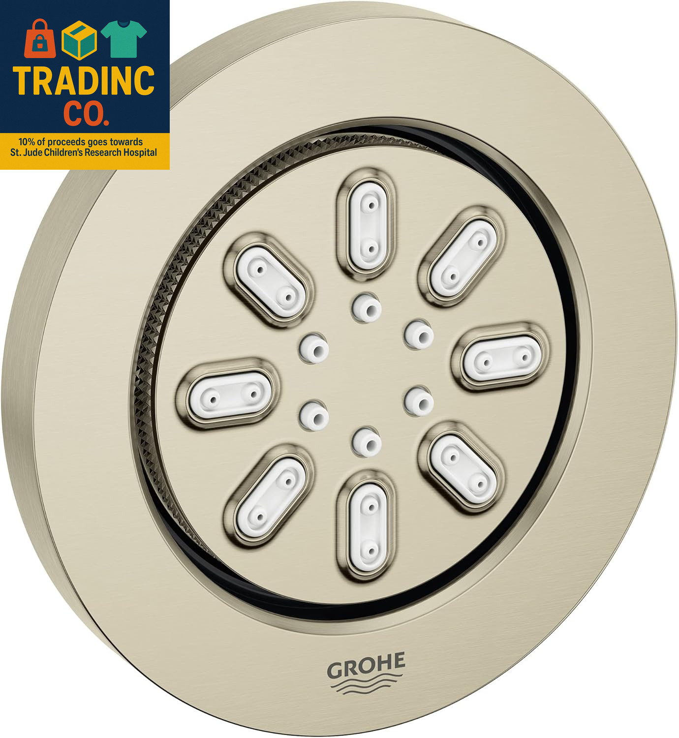 In Brushed Nickel, Round