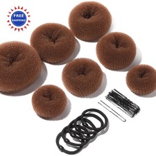 Hair Bun Maker 7pcs Donuts for Buns Teenitor Buns1 Extra-Large Medium Small