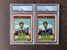 PICK 1 - 1972 Topps ROOKIE Larry Little #240 - PSA/DNA Autograph -Miami Dolphins
