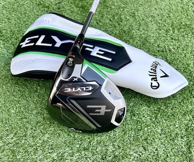 New Callaway Elyte X RH 9.0 Driver Denali Charcoal 6.0 Stiff 50g Shaft W/ HC