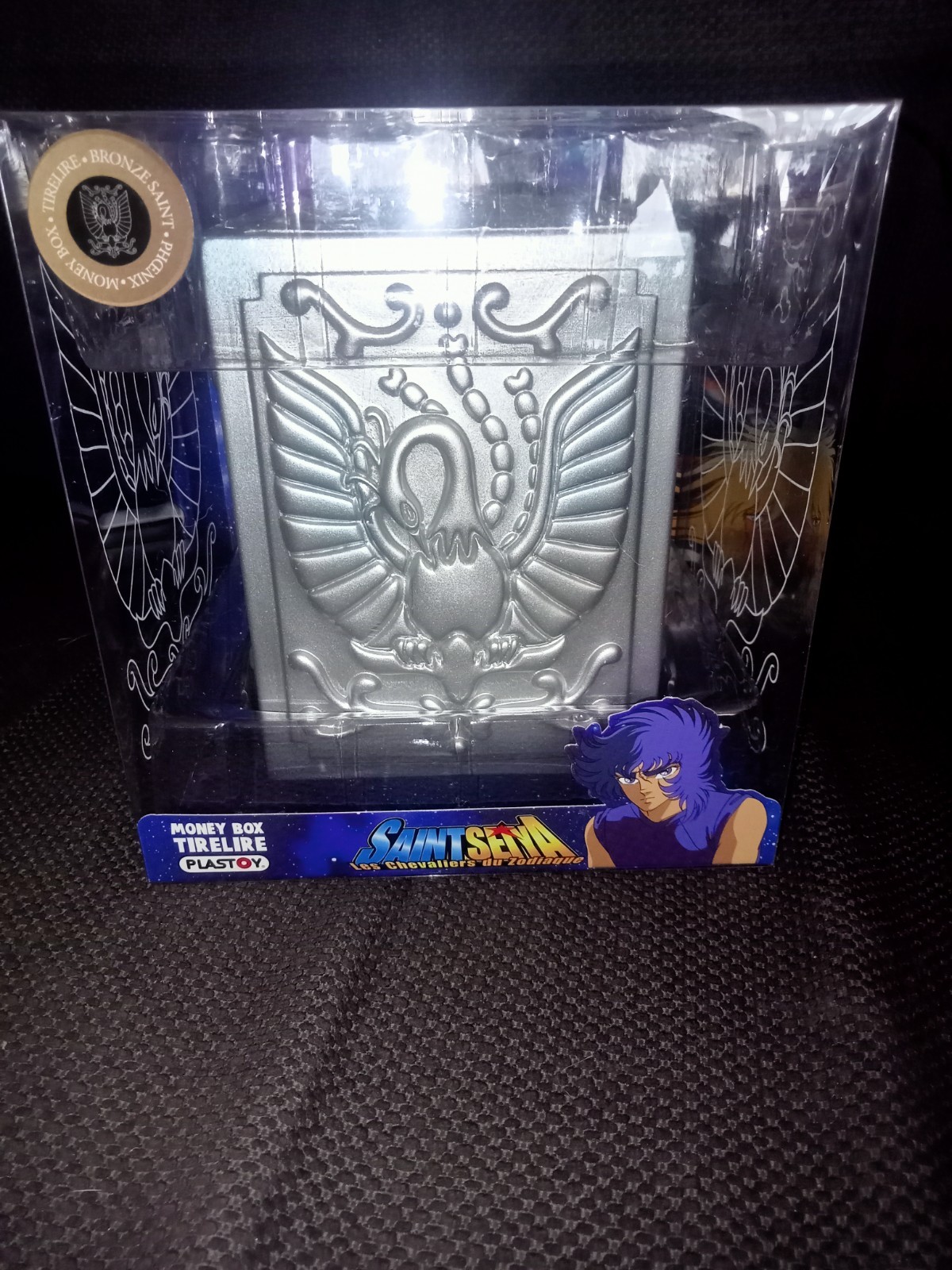 Tirelire Saint Seiya Box Phénix Ikki Plastoy figurine de collection manga neuve