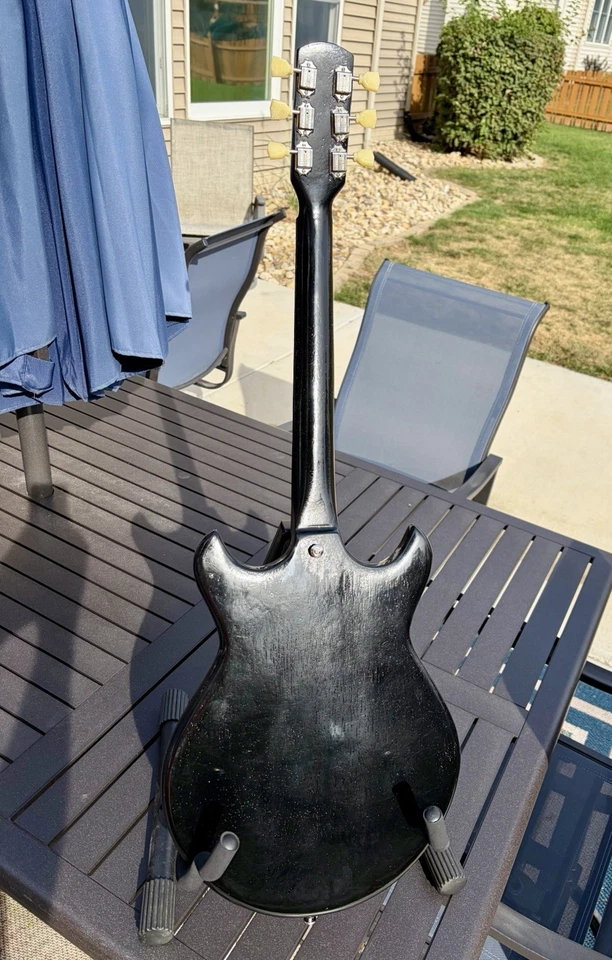 Vintage 1964 Gibson Melody Maker Double Electric Guitar USA - Image 2 of 4