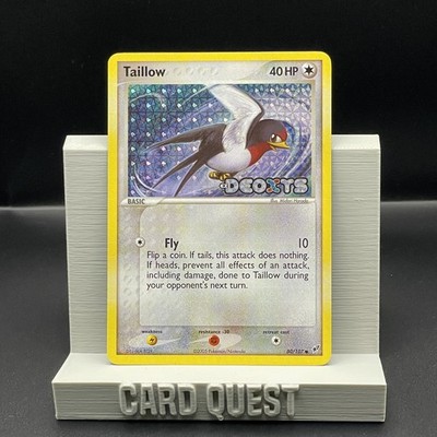 Pokemon TCG Taillow 80/107 EX Deoxys Reverse Holo Common NM