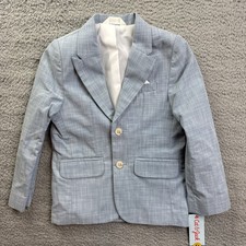 Cat  Jack Boys Youth 5 Blue Suit Jacket