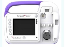 Kangaroo Omni Enteral Feeding Pump with Power Supply, Pole, and Pole Clamp