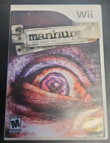 New ListingManhunt 2 Nintendo Wii 2007 Complete with Manual, Case, Disc