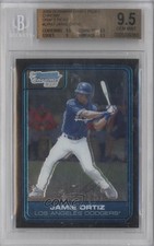 2006 Bowman Draft Chrome Draft Picks Jamie Ortiz #DP47 BGS 9.5 GEM MINT 4n3