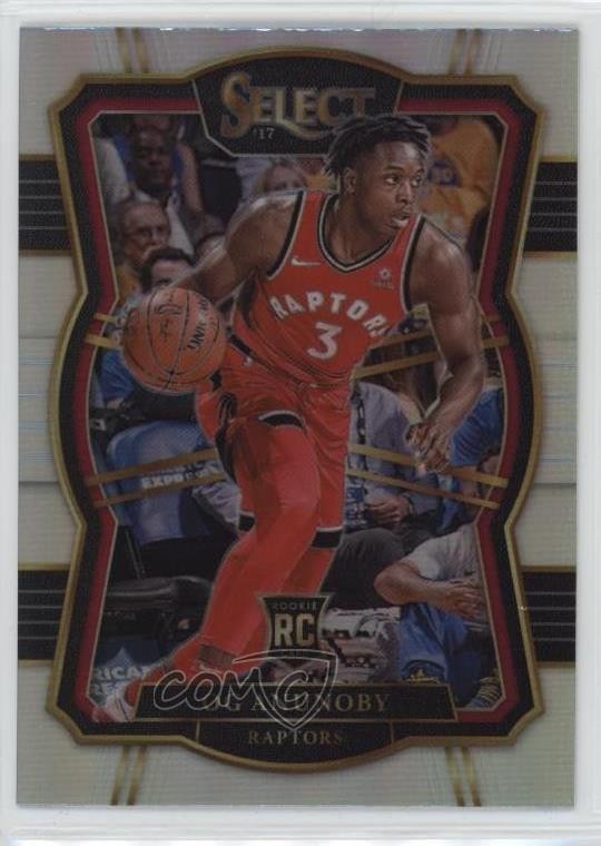 2017-18 Panini Select Premier Level Silver Prizm OG Anunoby #134 5n1